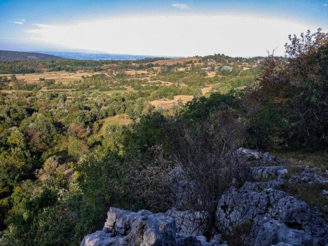 Point de vue de la Cra, août 2020