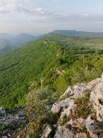 Le Mollard Rond devant la Montagne de Tentanet