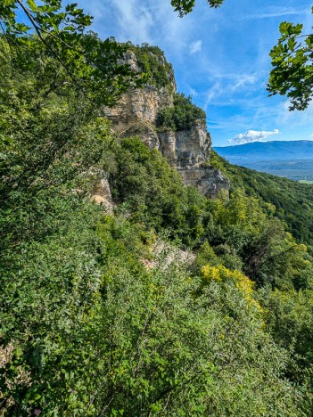 Les falaises de la Roche
