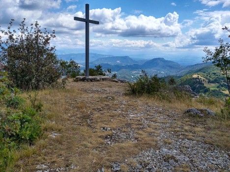 La Cra, 1008 m, août 2020