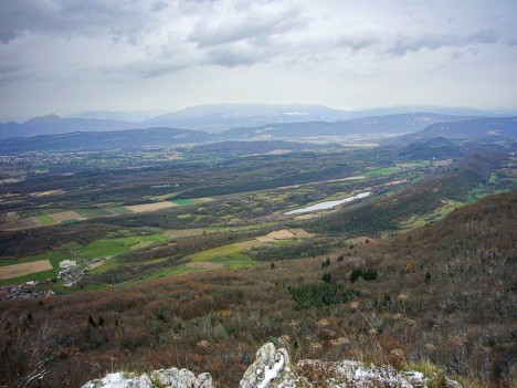 Point de vue du Mollard Rond, le Lac d'Aboreiaz