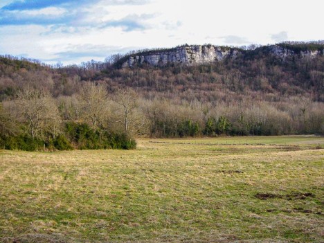 Lambra, la falaise de la Contamine