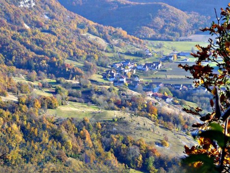 Le village de Cerin