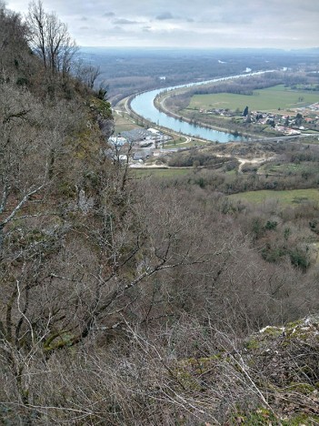 Au-dessus du couloir du passage Nord, févr. 2023