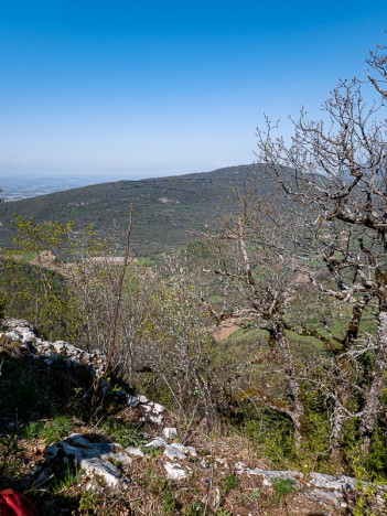 Point de vue sur la Montagne de  Saint-Benoit, avr. 2021