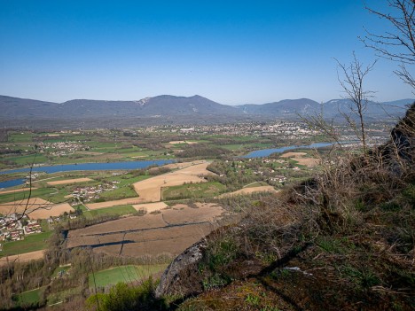 Belley devant le Molard de Don, mar. 2021