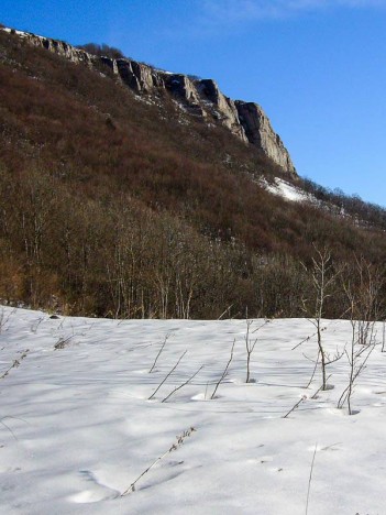 Au pied du versant Ouest de Chanduraz