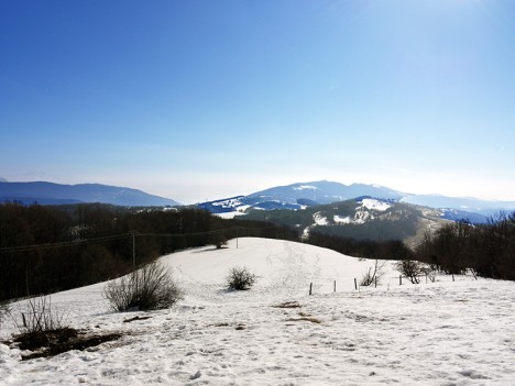 Le Bugey depuis le Calvaire de Porte