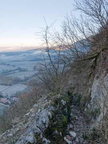 Sur le sentier des Granges de Saint-Benoît