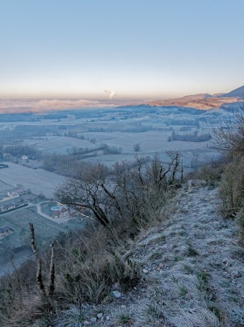 Sur le sentier des Granges de Saint-Benoît