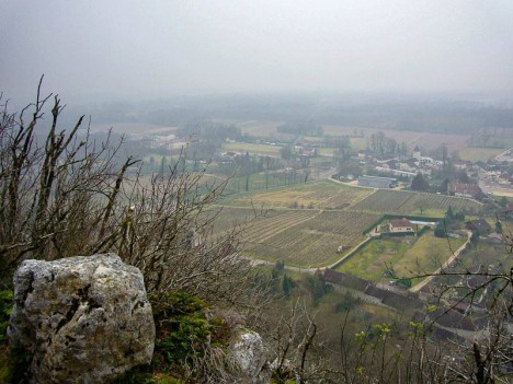 Au-dessus de Saint-Benoît