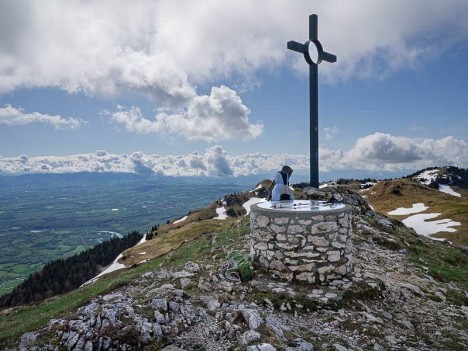 La croix du Crêt de la Goutte