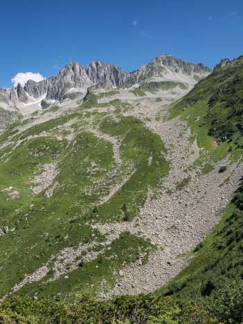 Le Gros Villan et le Rocher du grand Jet