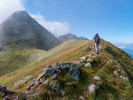 Versant Nord de la Dent du Corbeau, août 2009