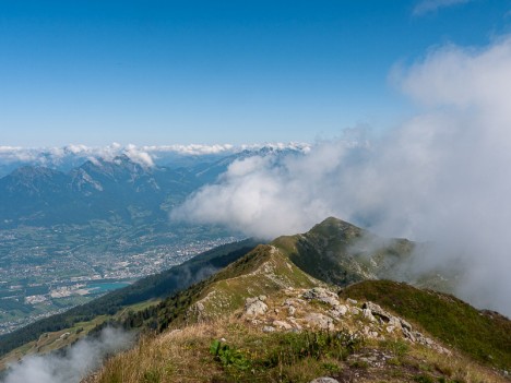 Sommet de la Dent du Corbeau (Nord), août 2009