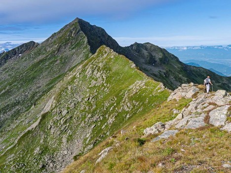 Parcours de l'arête du Grand Arc
