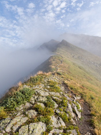 Sur les arêtes du Petit Arc