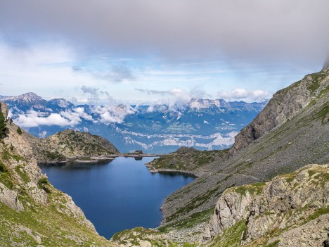 Le Lac du Crozet et la Chartreuse, sept. 2013