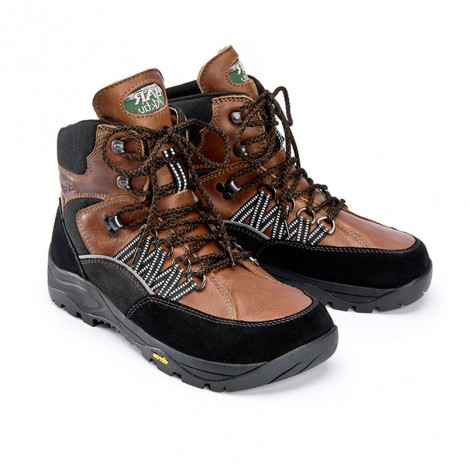 TREVISO BRUN/NOIR - Chaussures confort de randonnée pour la montagne, sept. 2020