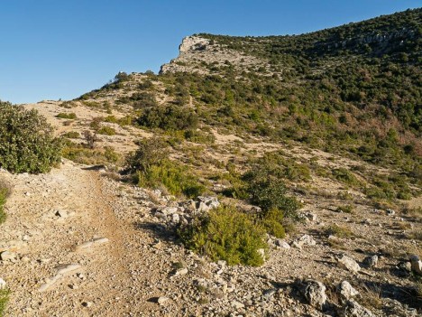 La crête de l'Olympe