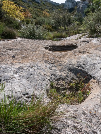 Marmites de géant du Vallon de la Gipière