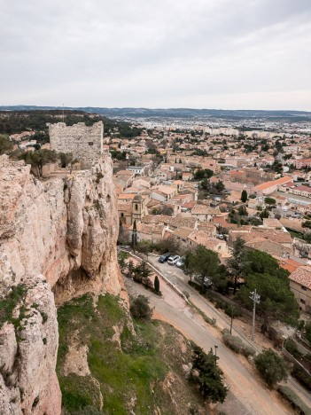 La tour sarrasine du Rocher de Vitrolles