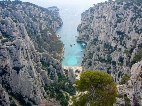 Belvédère d'En Vau : la calanque d'En Vau
