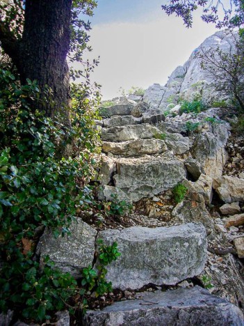 Les escaliers du Cap Gros
