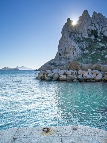 Lever de soleil sur l'Île Maire