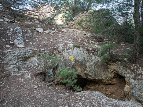 Sortie de la Grotte Tunnel des Goélands
