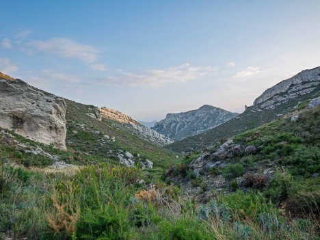 Début du vallon, accès à la crête du Mont Lantin