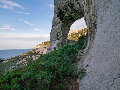 Versant Sud de l'arche