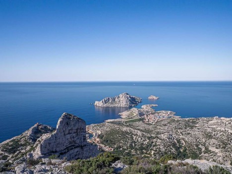 Paysage du Rocher de Saint-Michel