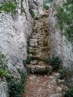 Escalier du sentier du Président Antoine Pellicé