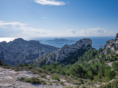 La Tête de la Mounine domine l'amont du Grand Malvallon