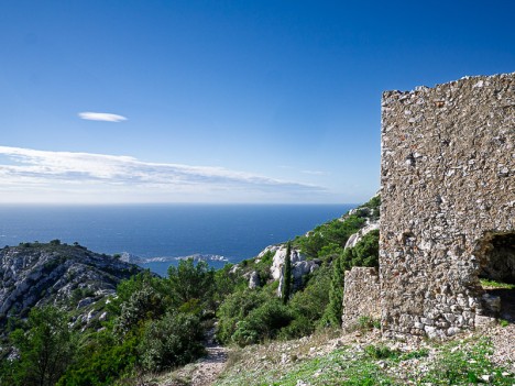 Ruine au Sommet de Marseilleveyre