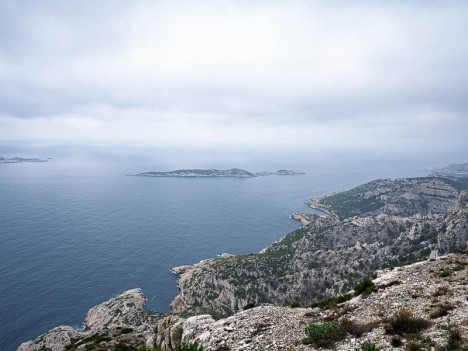 Calanques de Podestat et Marseilleveyre, île Jaïre