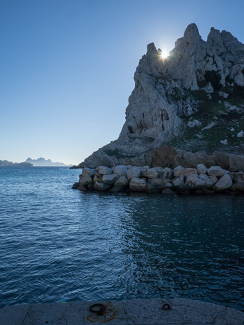 Lever de soleil sur l'Île Maire