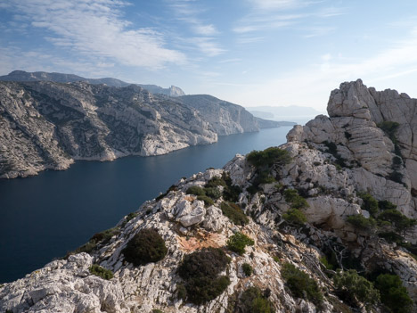 Au Col de Luï d'Aï, Calanque de Sormiou