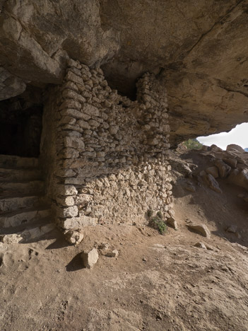 La citerne de la Calanque de l'Escu