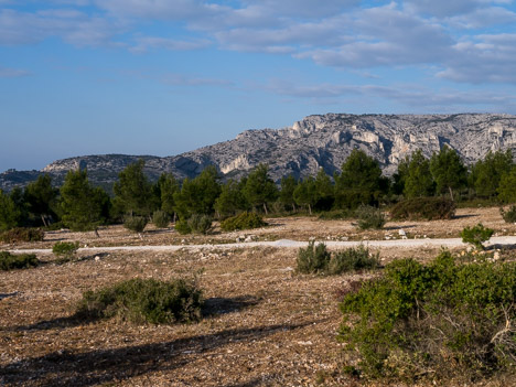 Le Cap Gros depuis la Fontasse