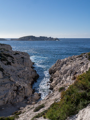 Calanque de la Mounine, Île de Jarron