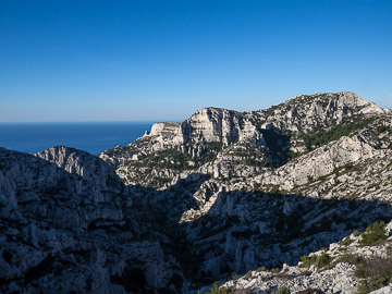 Tête de la Mounine, Malvallon Médian