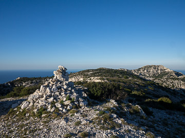 Tête de l'Homme, cairn