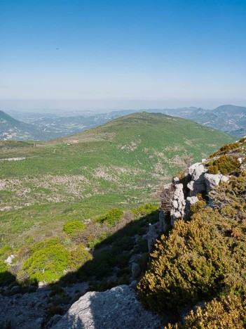Face à la Nible, au dela du Pré de Laugier