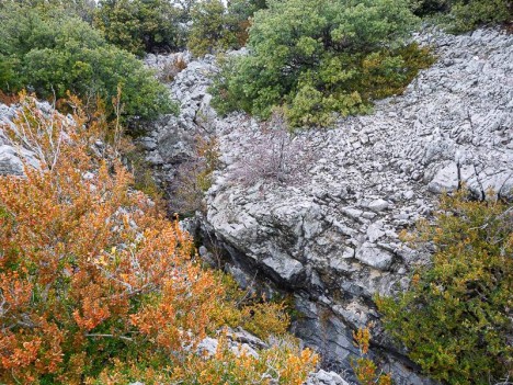 Pronde faille de la Montagne de Bluye