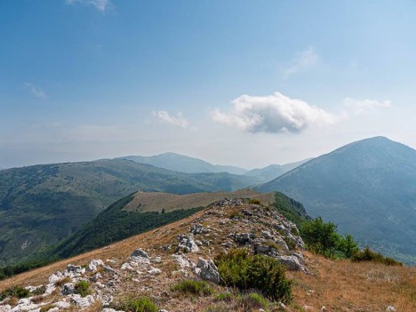 Crête de la Montagne de Mare, Éourres