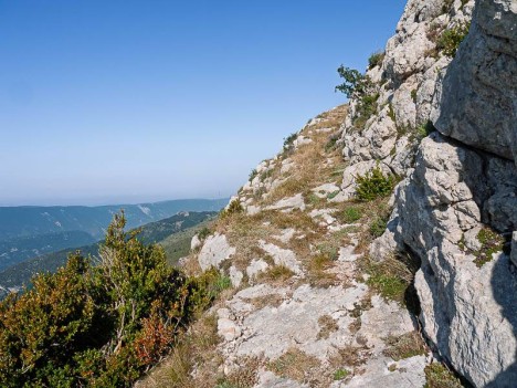 Vire de la Montagne de Mare, Éourres
