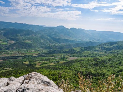 Amont de la vallée de l'Ouvèze