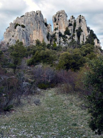 Arête Est de la roche de Saint-Julien